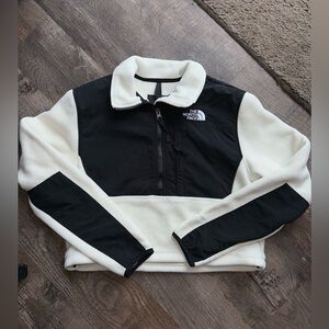 North Face Denali Fleece Crop 1/2 Zip